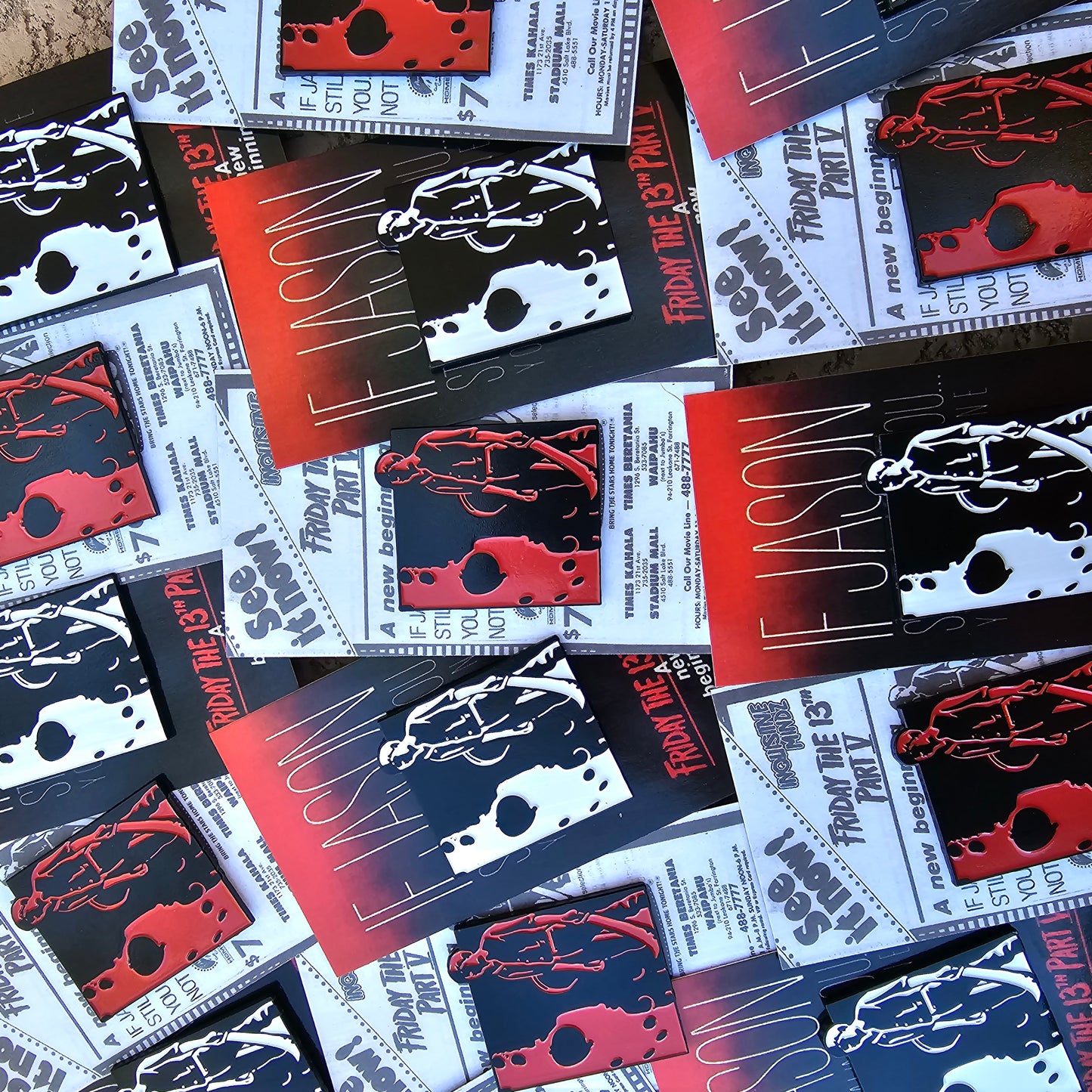 ENAMEL PIN: FRIDAY THE 13TH PART: V