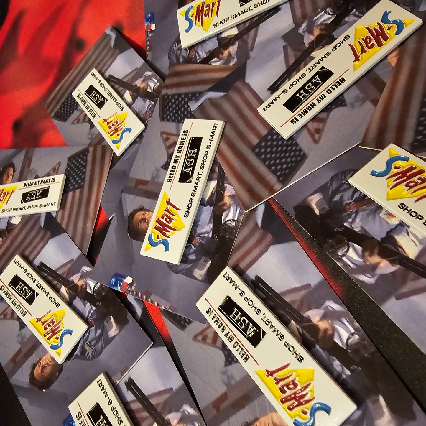 ENAMEL PIN: S-MART NAME TAG