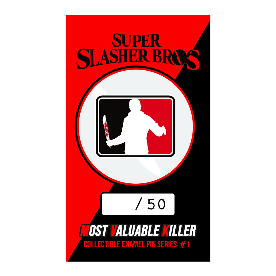 ENAMEL PIN: S.S.B. MOST VALUABLE KILLER - JASON