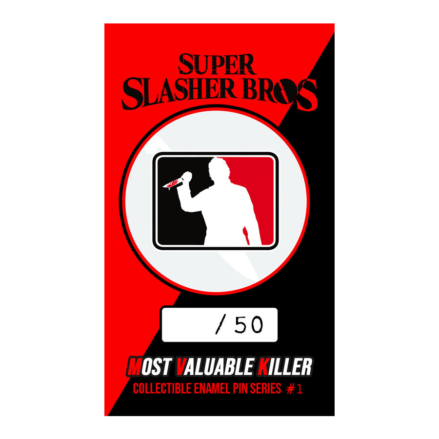ENAMEL PIN: S.S.B. MOST VALUABLE KILLER - MYERS