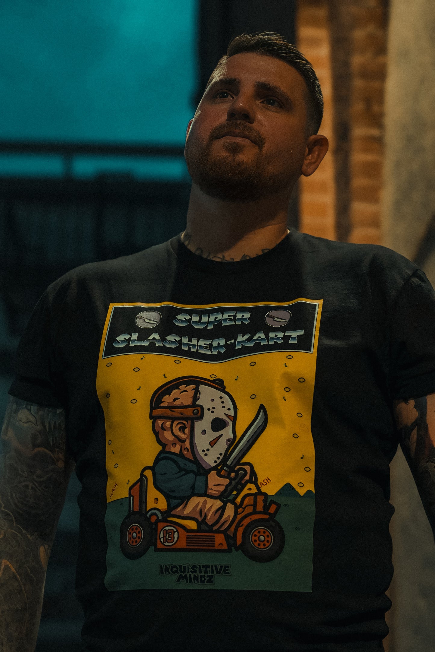 SHIRT: SUPER SLASHER-KART JASON