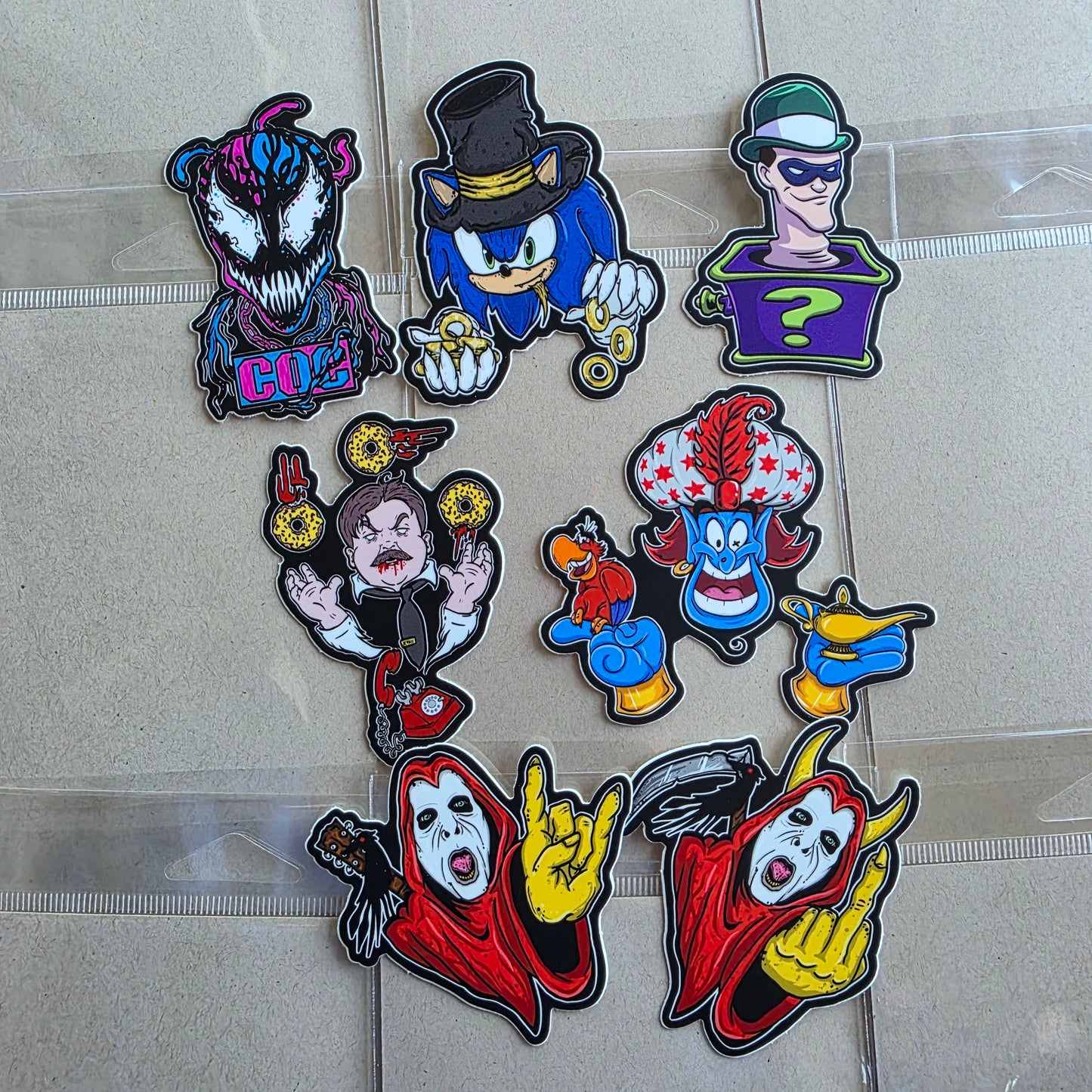 STICKER PACK: JOKER CARDS MASH-UPS