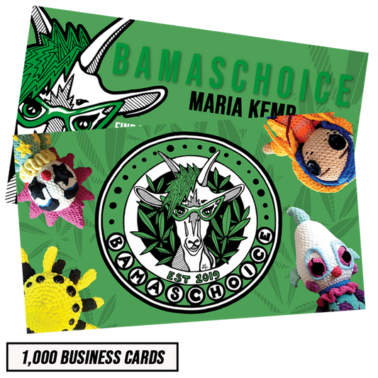 1K CUSTOM BUSINESS CARDS - 2" x 3.5"