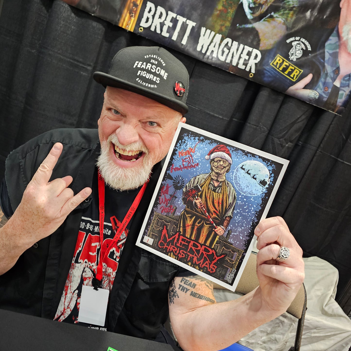 8X10 ART PRINT: "T.C.M. CHRISTMAS"