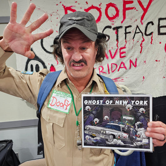 8X10 ART PRINT: "GHOST OF NEW YORK"