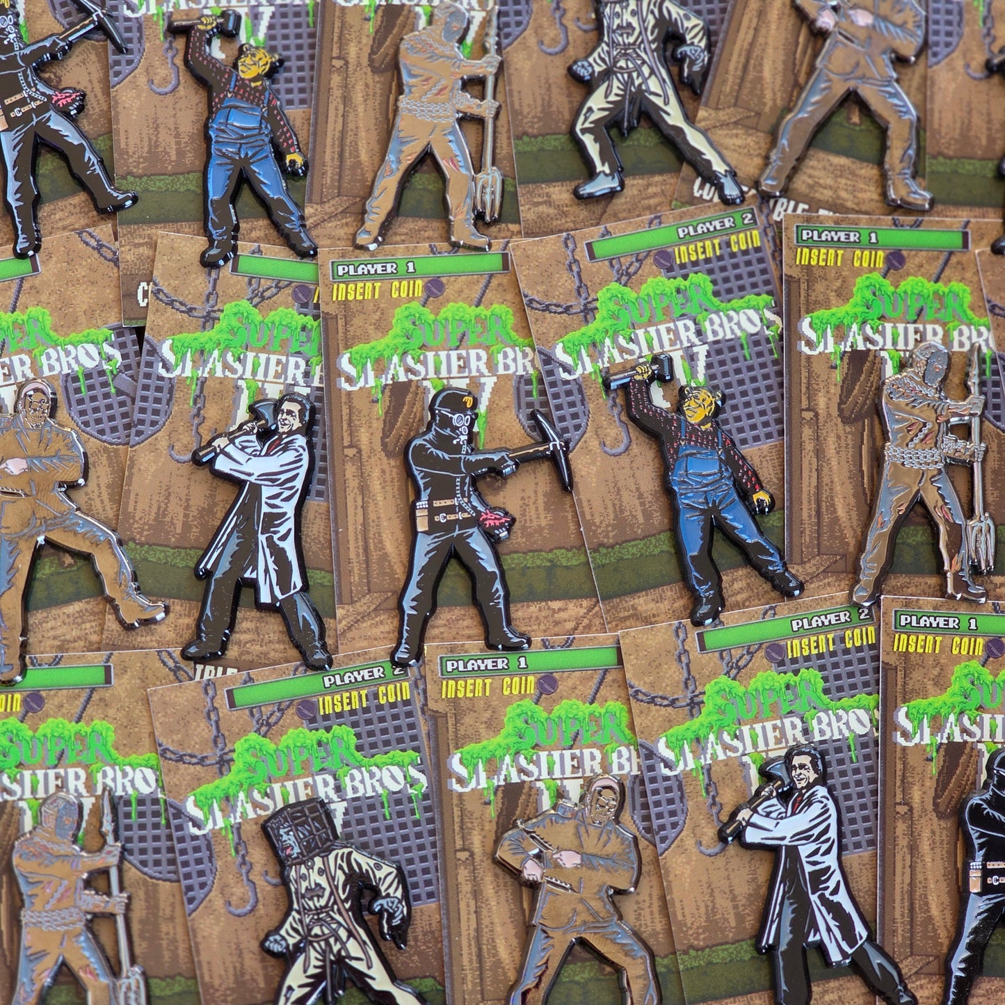 ENAMEL PIN: S.S.B. VOL.4 CHROMESKULL