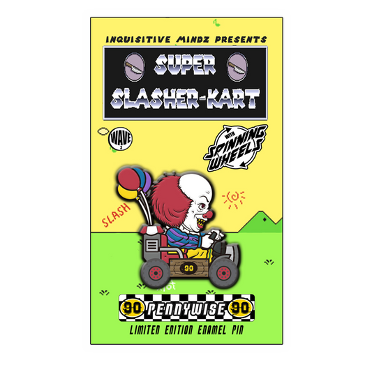SUPER SLASHER-KART WAVE2: O.G. PIN PENNYWISE (SINGLE PIN)