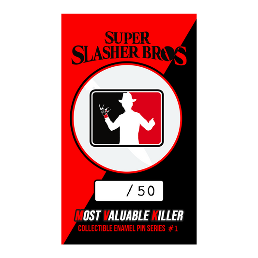 ENAMEL PIN: S.S.B. MOST VALUABLE KILLER - FREDDY
