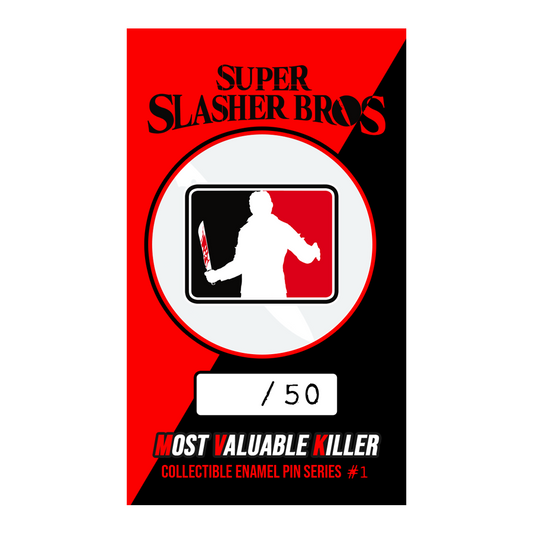 ENAMEL PIN: S.S.B. MOST VALUABLE KILLER - JASON