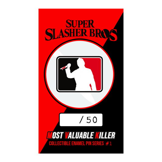 ENAMEL PIN: S.S.B. MOST VALUABLE KILLER - MYERS