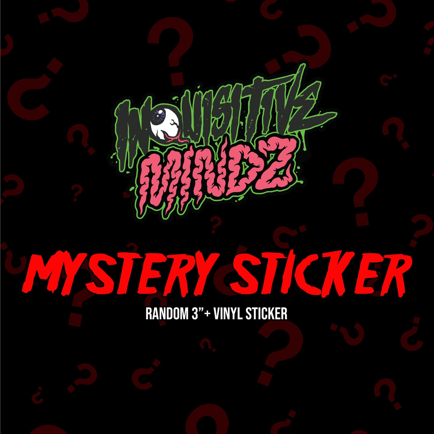 INQUISITIVE MINDZ MYSTERY STICKER