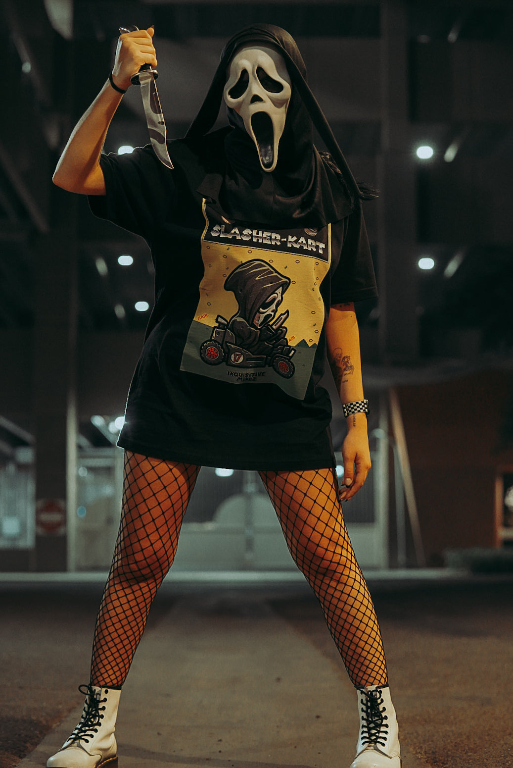 SHIRT: SUPER SLASHER-KART GHOSTFACE