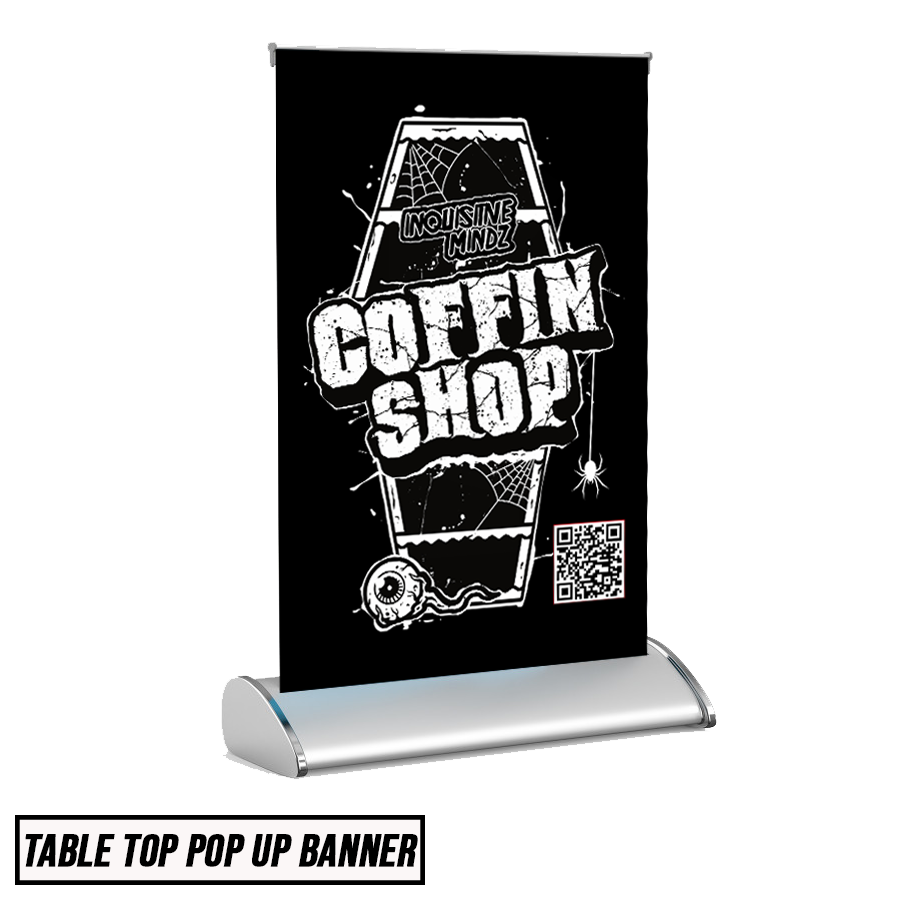 CUSTOM TABLE TOP POP-UP BANNER