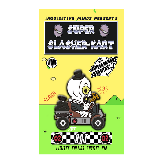 SUPER SLASHER-KART WAVE2: O.G. PIN ART THE CLOWN (SINGLE PIN)