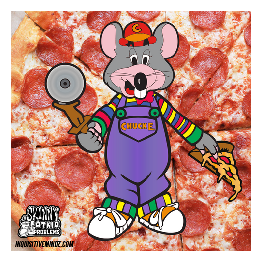 KISS-CUT STICKER: CHUCK E CHEESE