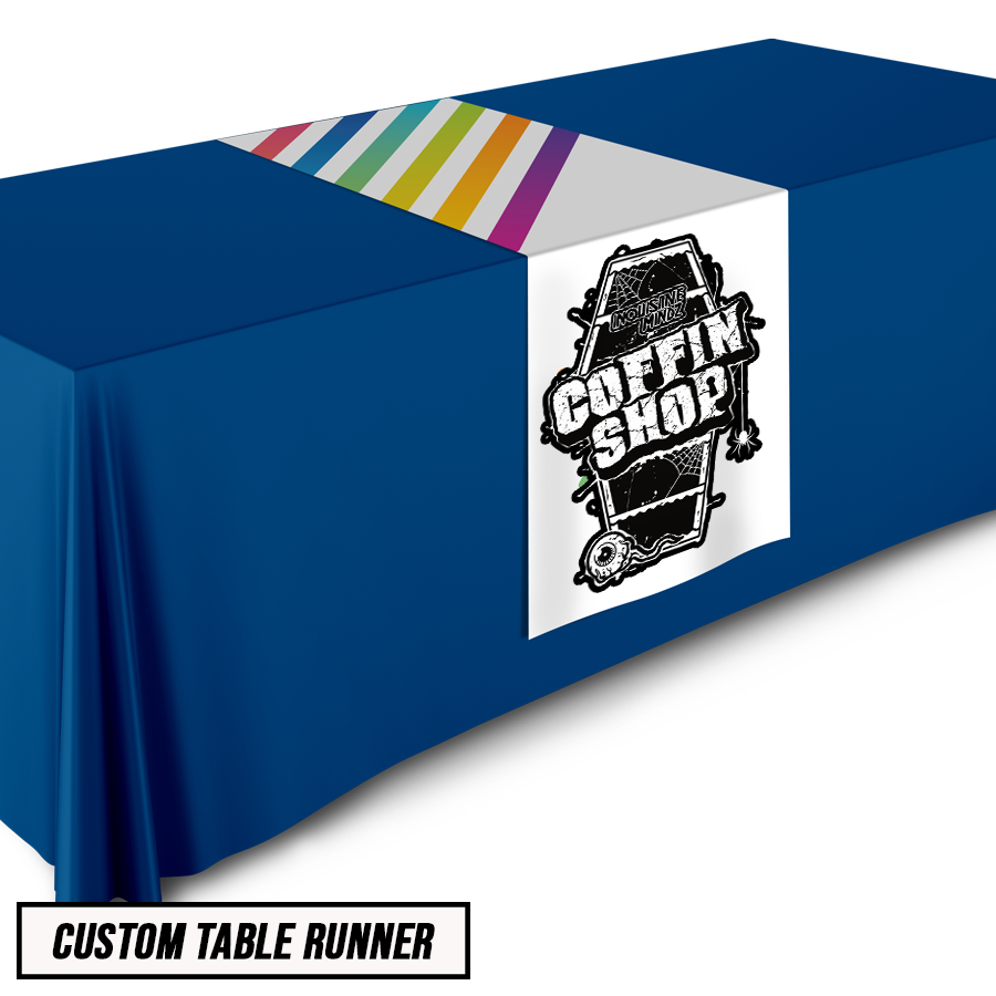 CUSTOM PRINTED TABLE RUNNER - 24"x72"