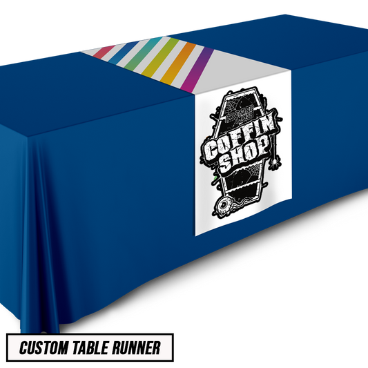 CUSTOM PRINTED TABLE RUNNER - 24"x72"