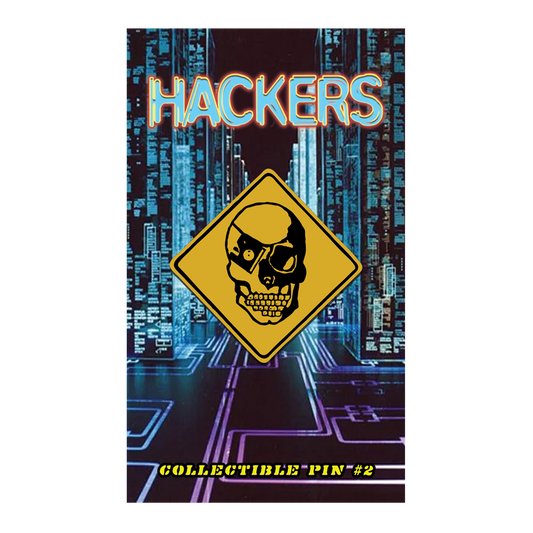 ENAMEL PIN: HACK THE PLANET (HACKERS PIN#2)