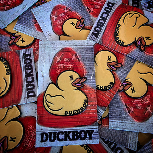 ENAMEL PIN: DUCKBOY