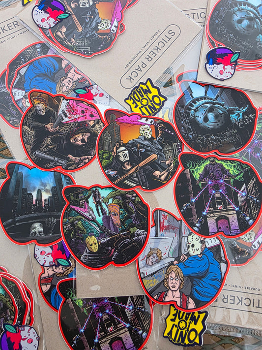 STICKER PACK: JASON TAKES THE BIG APPLE