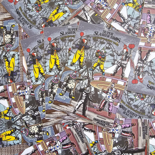 STICKER SHEET: SUPER SLASHER BROS VOL.2