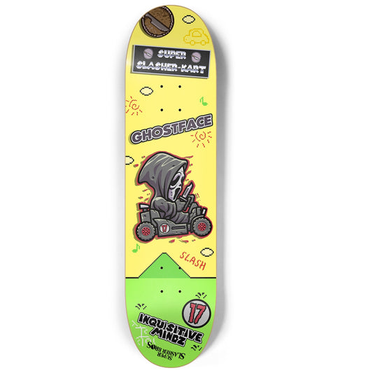 SK8 DECK: SUPER SLASHER-KART GHOSTFACE