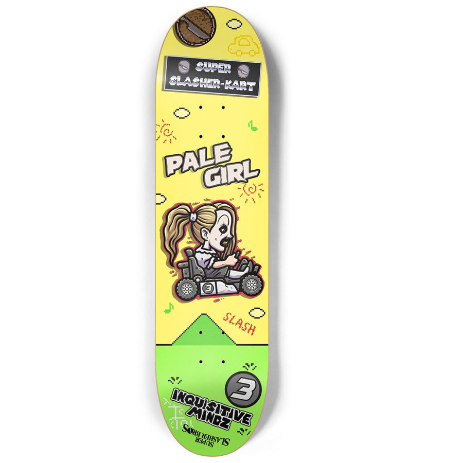 SK8 DECK: SUPER SLASHER-KART PALE GIRL