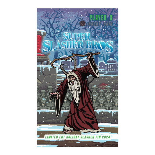 ENAMEL PIN: S.S.B. HOLIDAY SLASHER - KRAMPUS